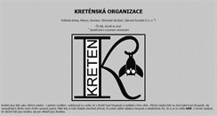 Desktop Screenshot of kreteni.cz